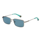 Graue Sonnenbrille aus Metall