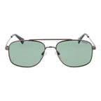 Gray Metal Sunglasses