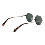 Graue Metallsonnenbrille