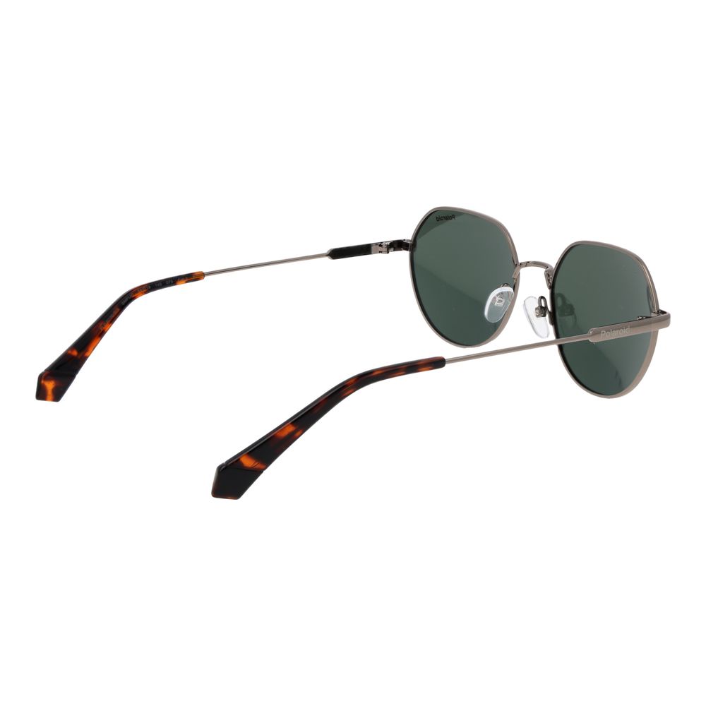Graue Metallsonnenbrille