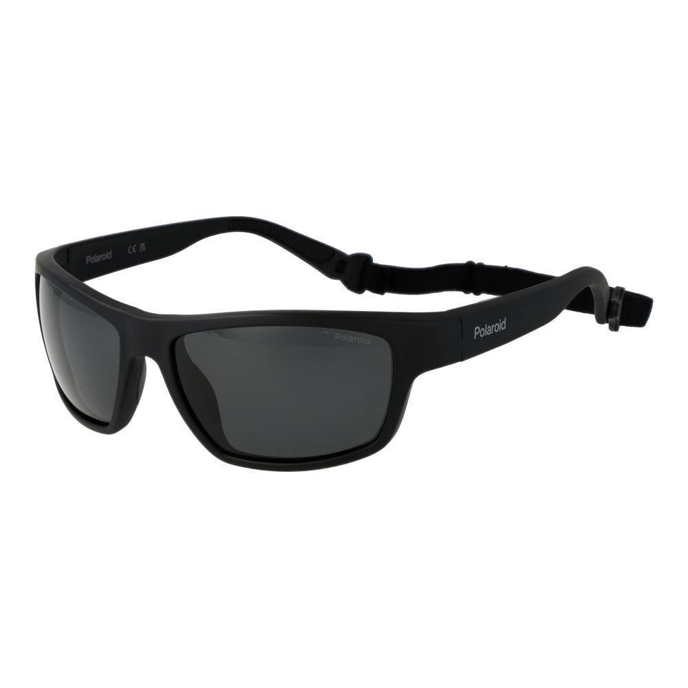 Schwarze Sonnenbrille aus Kunststoff