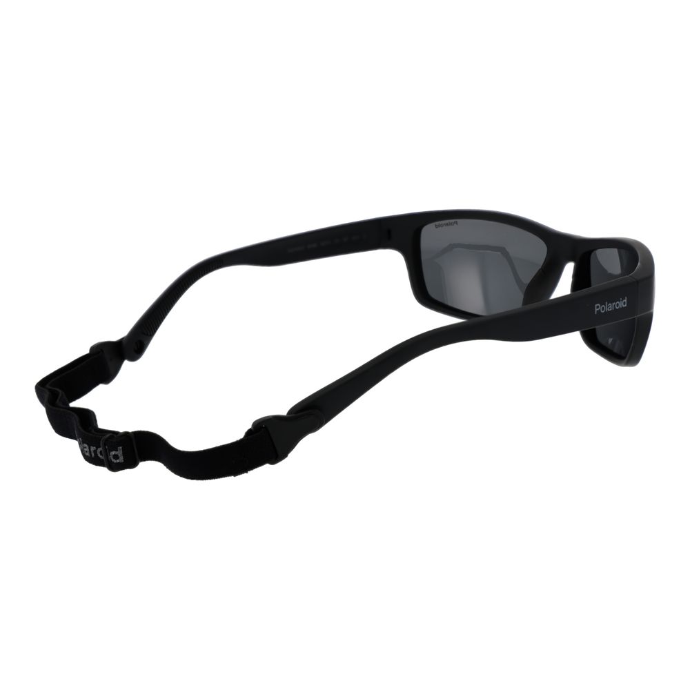 Schwarze Sonnenbrille aus Kunststoff