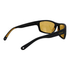 Schwarze Kunststoff-Sonnenbrille