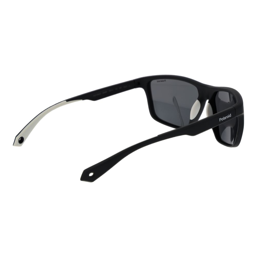 Schwarze Sonnenbrille aus Kunststoff