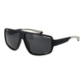 Schwarze Sonnenbrille aus Kunststoff