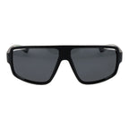 Schwarze Sonnenbrille aus Kunststoff
