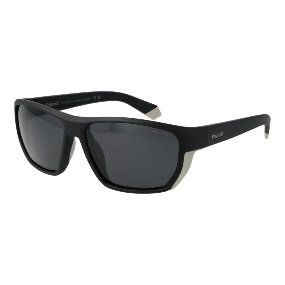 Sonnenbrille aus schwarzem Kunststoff