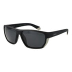 Sonnenbrille aus schwarzem Kunststoff