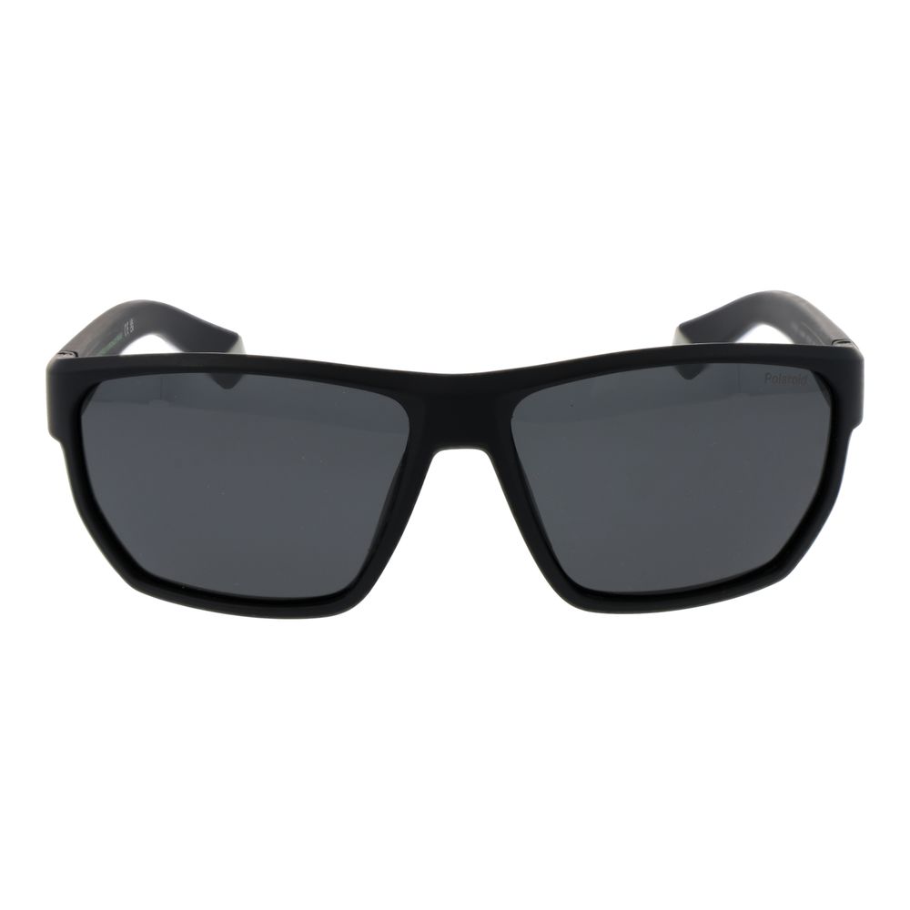 Sonnenbrille aus schwarzem Kunststoff