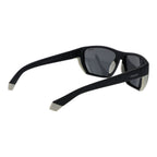 Sonnenbrille aus schwarzem Kunststoff