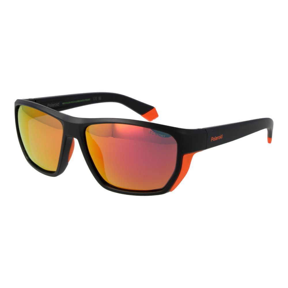 Schwarze Sonnenbrille aus Kunststoff