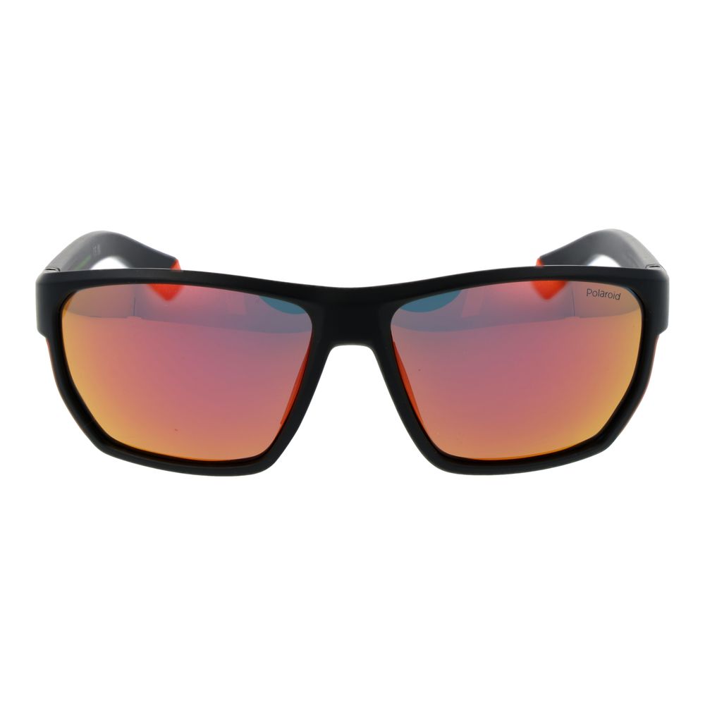 Schwarze Sonnenbrille aus Kunststoff
