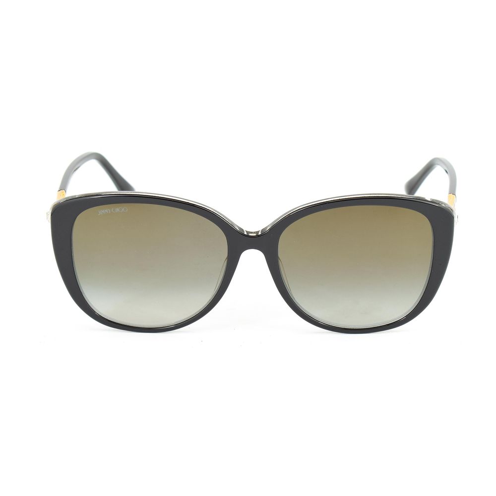 Sonnenbrille aus schwarzem Azetat