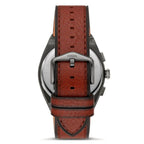Brown Leather Dress Watch