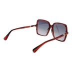 Occhiali da sole in acetato bordeaux