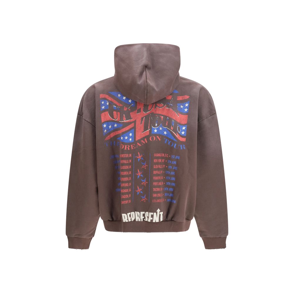 Braunes Baumwoll-Sweatshirt