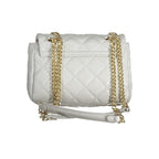 Grey Polyurethane Women's Bag