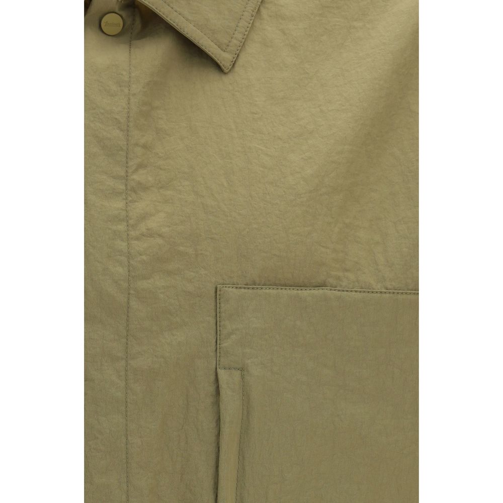 Bicolor Polyamide Coat