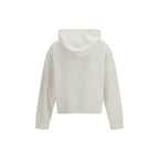 White Cotton Sweatshirt