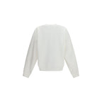 Weißes Baumwoll-Sweatshirt