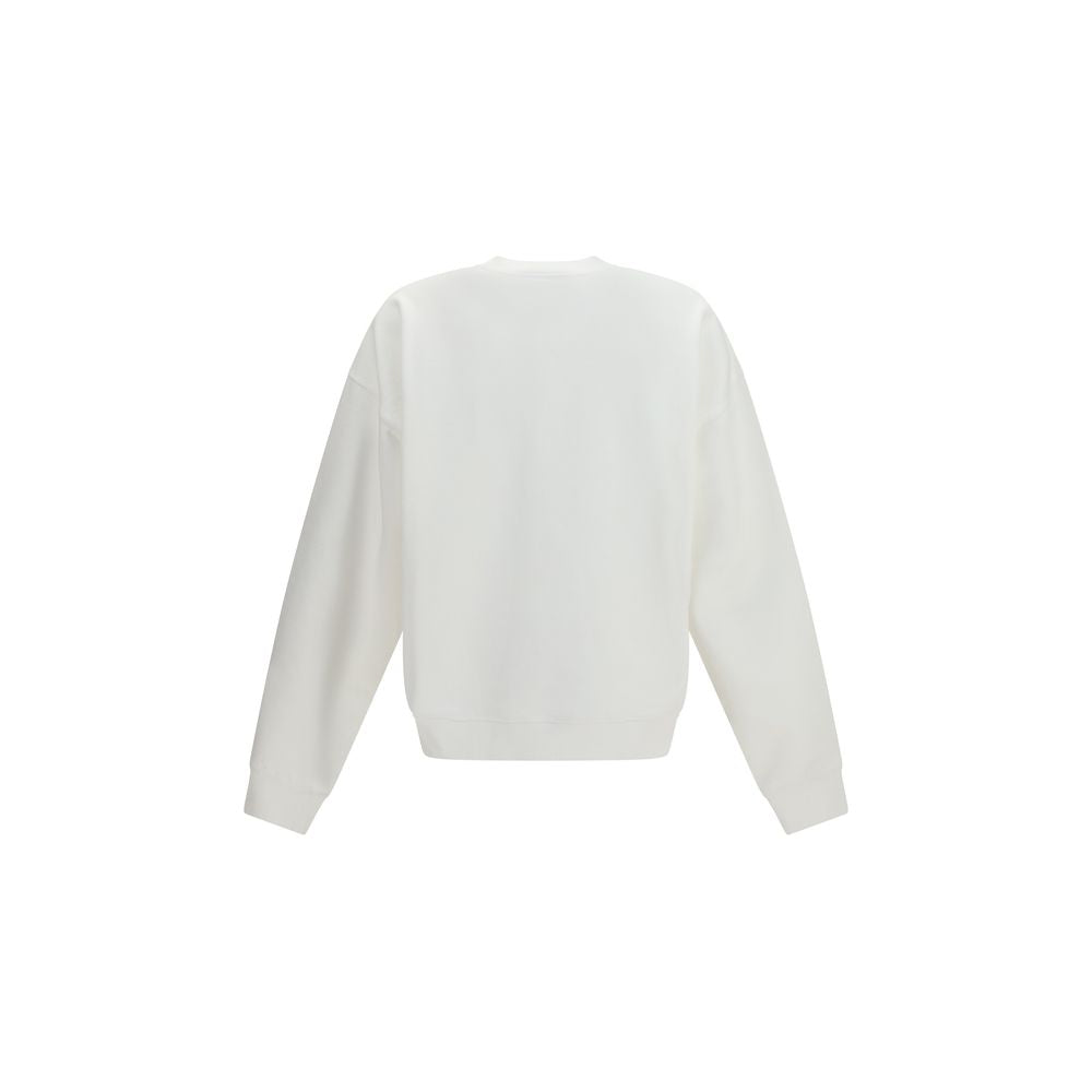 Weißes Baumwoll-Sweatshirt