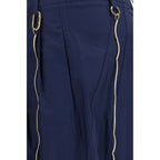 Freizeithose aus blauer Baumwolle