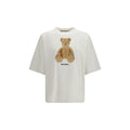 Weißes Baumwoll-T-Shirt