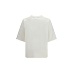 Weißes Baumwoll-T-Shirt