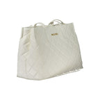 White Polyurethane Women's Bag