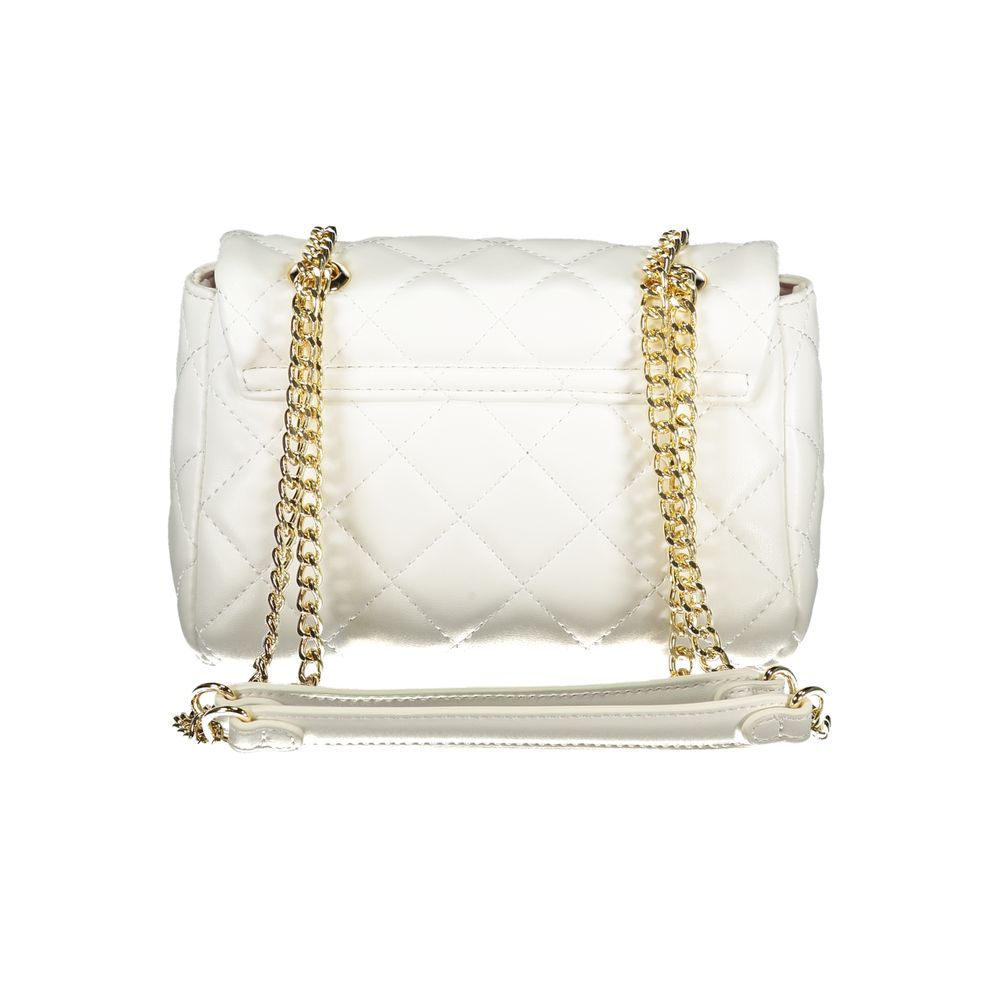 Borsa da donna in poliuretano bianco