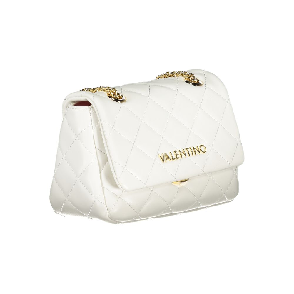 Borsa da donna in poliuretano bianco
