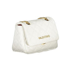 Borsa da donna in poliuretano bianco