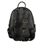 Damenrucksack aus schwarzem Polyurethan