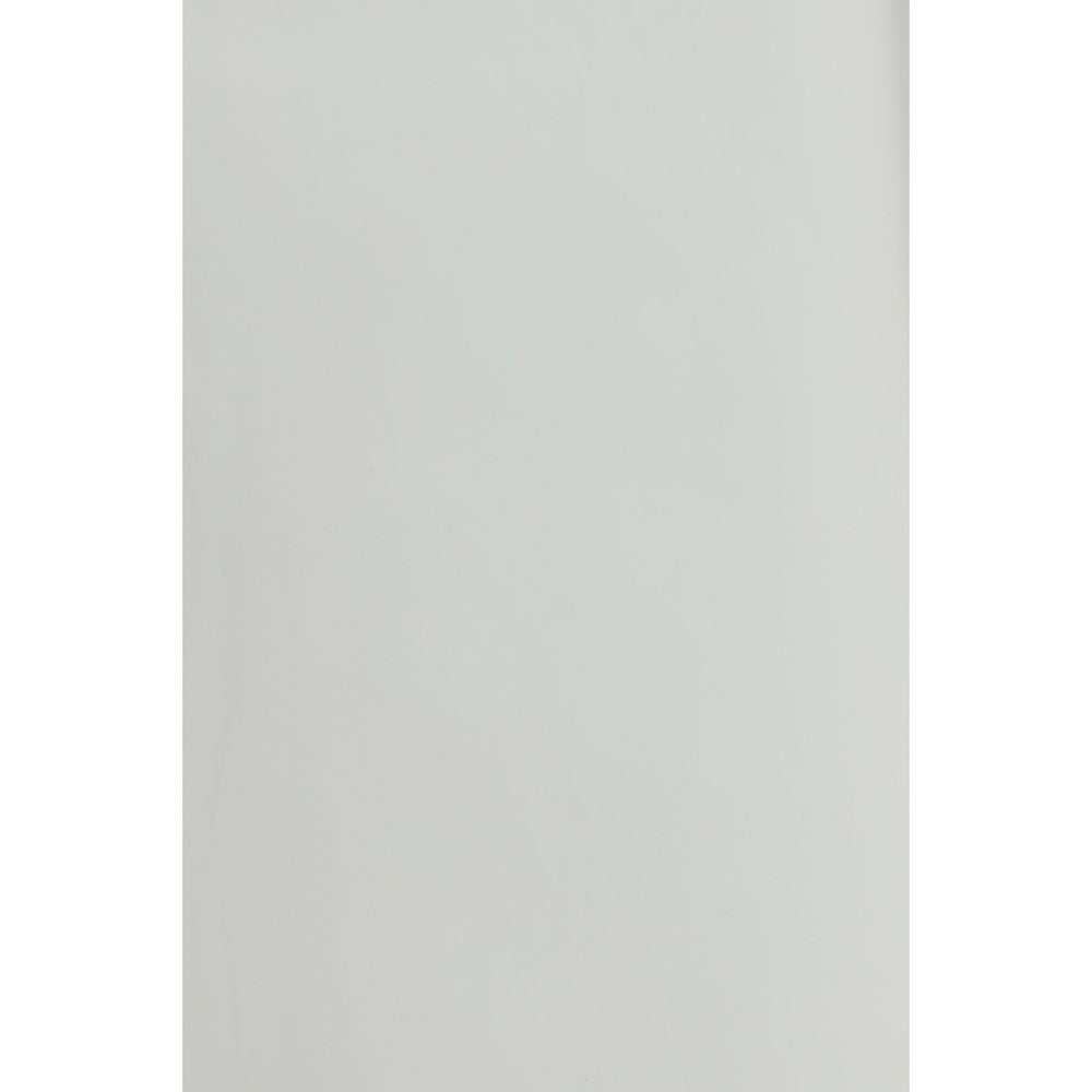 Gonna midi in cotone bianco
