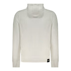 White Cotton Men's Hoodie