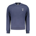 Blue Cotton Men's Sweatshirt