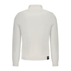 Blue Cotton Men Sweatshirt