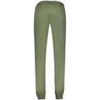 Green Cotton Men Trousers