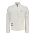 White Cotton Men Sweatshirt