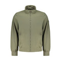 Verde Poliestere Men Jacket
