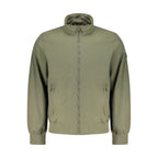 Verde Poliestere Men Jacket