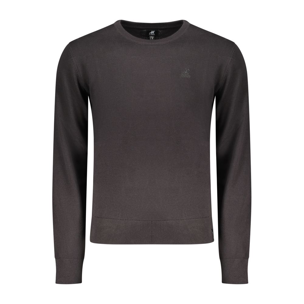 Black Cotton Men's Shirt
