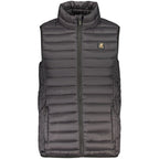 Nero Poliestere Men Gilet
