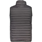 Nero Poliestere Men Gilet