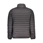 Black Polyester Men's Jacket