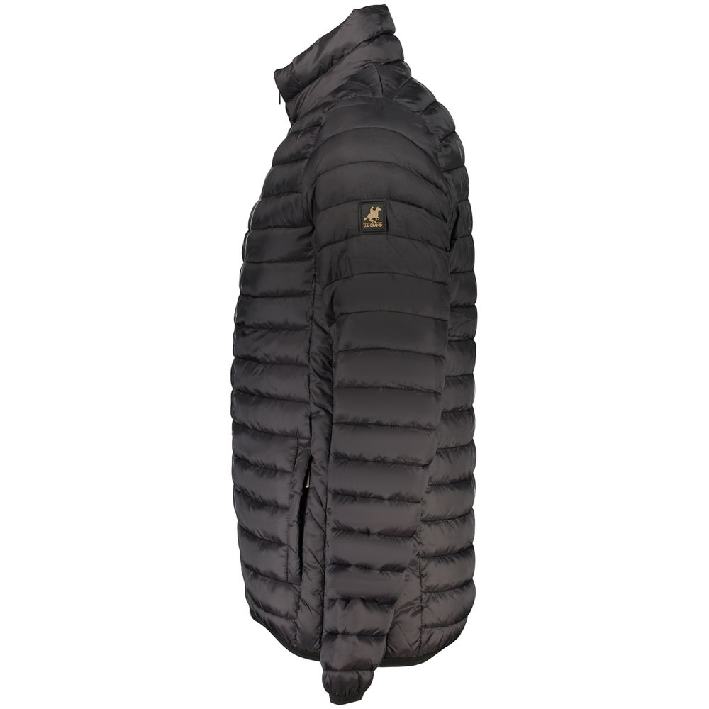 Black Polyamide Men's Jacket