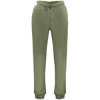 Green Cotton Menswear Trouser