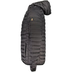 Black Polyester Men's Jacket