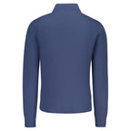 Blue Cotton Men's Sweater