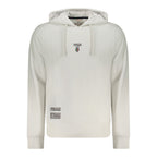 White Cotton Men's Hoodie
